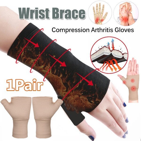 Dream Hunter Sport 1Pair Compression Gloves Men Women Wrist Support For Sports Wrist Brace Guard