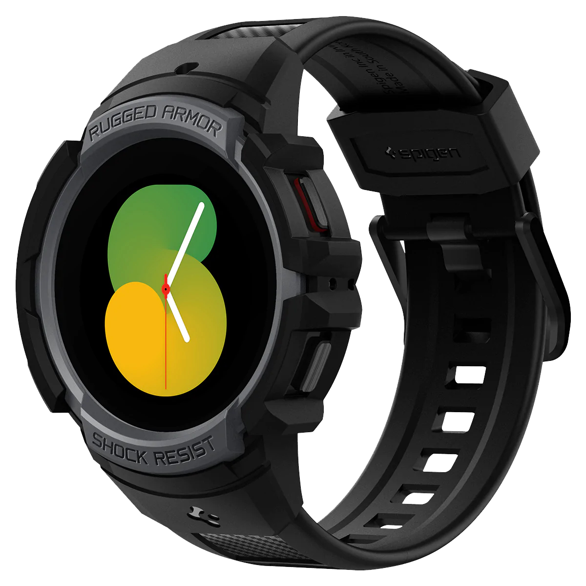 Spigen Galaxy Watch 5 (44mm) Case Rugged Armor Pro Samsung Galaxy Watch Strap Watch Band Galaxy Watch 2022 Casing Cover