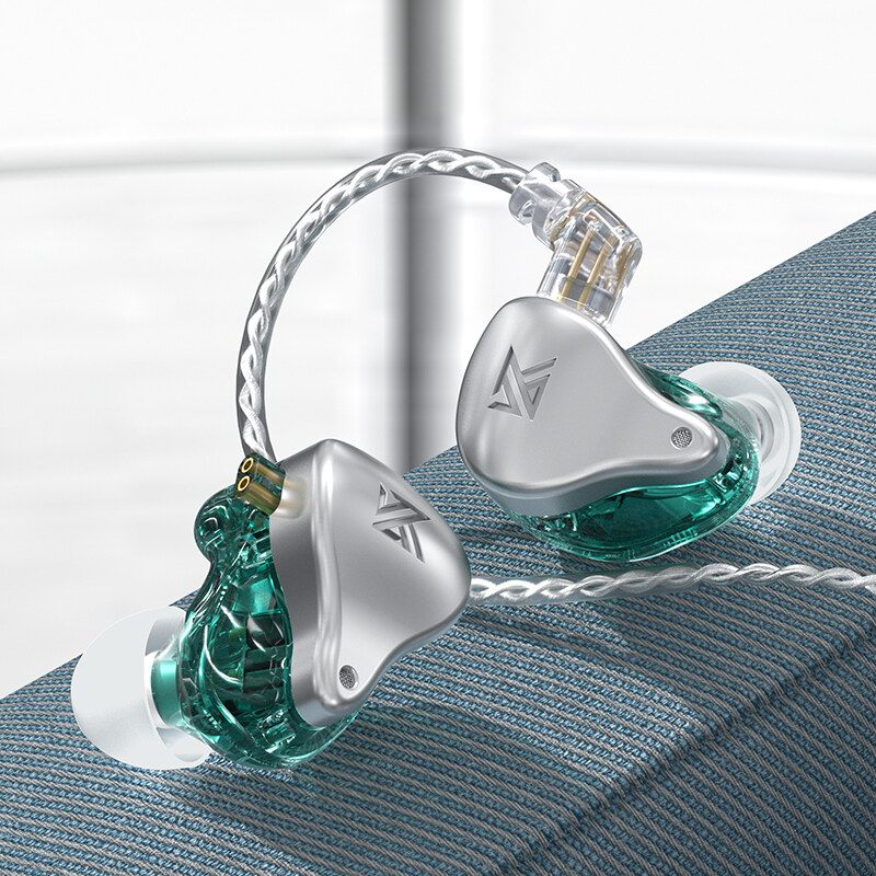 KZ AST 24 balanced armature earphone Hi-Fi Strong bass and great treble necessary earphones for audiophiles 3.5mm Performance monitor game sports professional  headset kz earphones