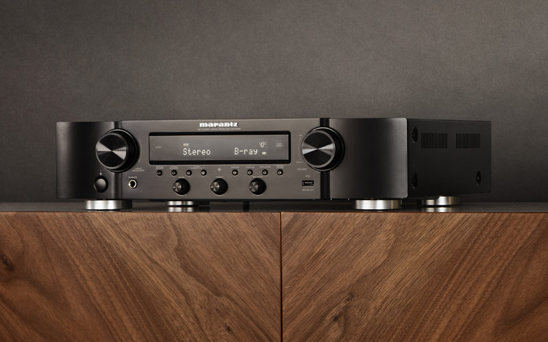 Marantz NR1200 (BLACK) Slim Stereo Network Receiver with HEOS Built-in Authorized Dealer/Official Product/WarrantyMarantz NR1200 Slim Stereo Network Receiver with HEOS Built-in Authorized Dealer/Offic